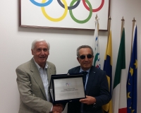 Targa d'onore Coni 2015